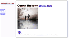 Desktop Screenshot of historyofcuba.com