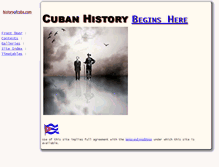 Tablet Screenshot of historyofcuba.com